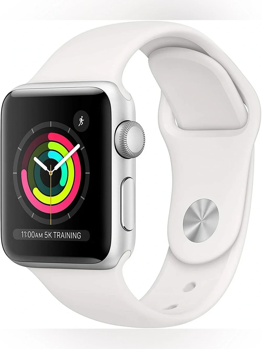 Apple Series 3 Smartwatch with White Sport Band